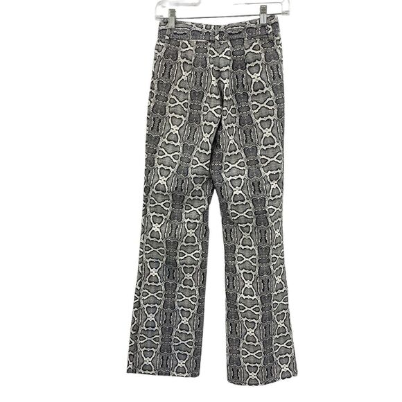 I AM GIA Faux Leather Animal Pattern Pants Small High Waist Grunge Indie Sleeze - Picture 5 of 11